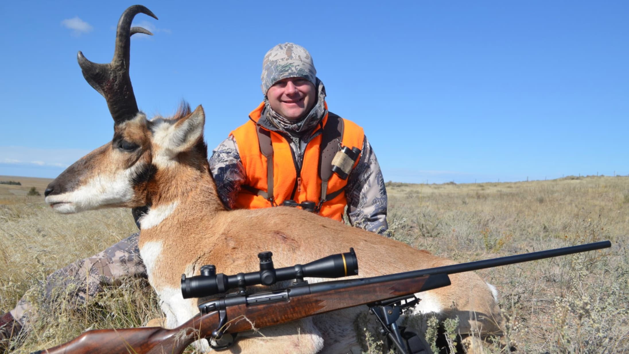 Photo 3 of guide Heartland Pride Outfitters, 10 - 20 years, uses Bow and Crossbow and Muzzleloader and Rifle and Shotgun, specializes in Bobcat and Coyote and Deer and Elk and Mountain Lion and Mule Deer and Pheasant and Prairie Dog and Quail and Turkey, skilled in Calling and Decoys and Ground Blind and Hunting with Dogs and Run and Gun and Spot and Stalk and Stand Hunting and Walk-Up (Flush) Hunting