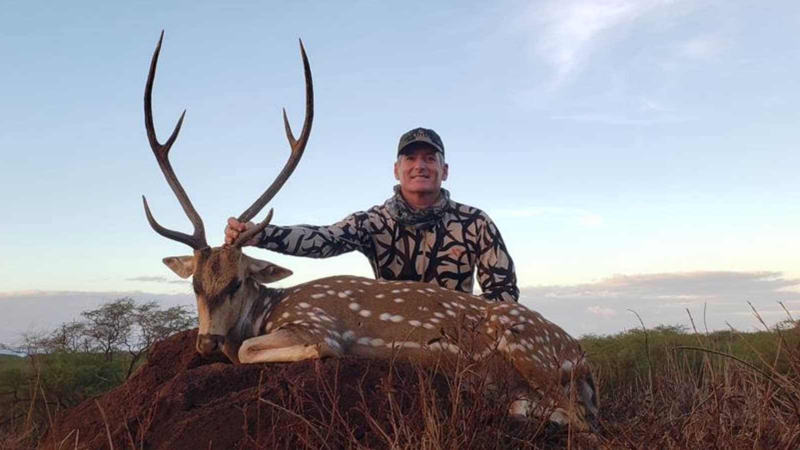 Photo 3 of guide Go Hawaii Outfitters, 10 - 20 years, uses Rifle, specializes in Axis Deer and Blackbuck, skilled in Spot and Stalk