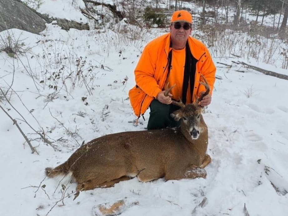 Photo 10 of guide Northeast Wilderness Outfitters, 10 - 20 years, uses Bow and Crossbow and Rifle and Shotgun, specializes in Bear and Black Bear and Deer and Moose and Turkey, skilled in Calling and Run and Gun and Spot and Stalk and Stand Hunting