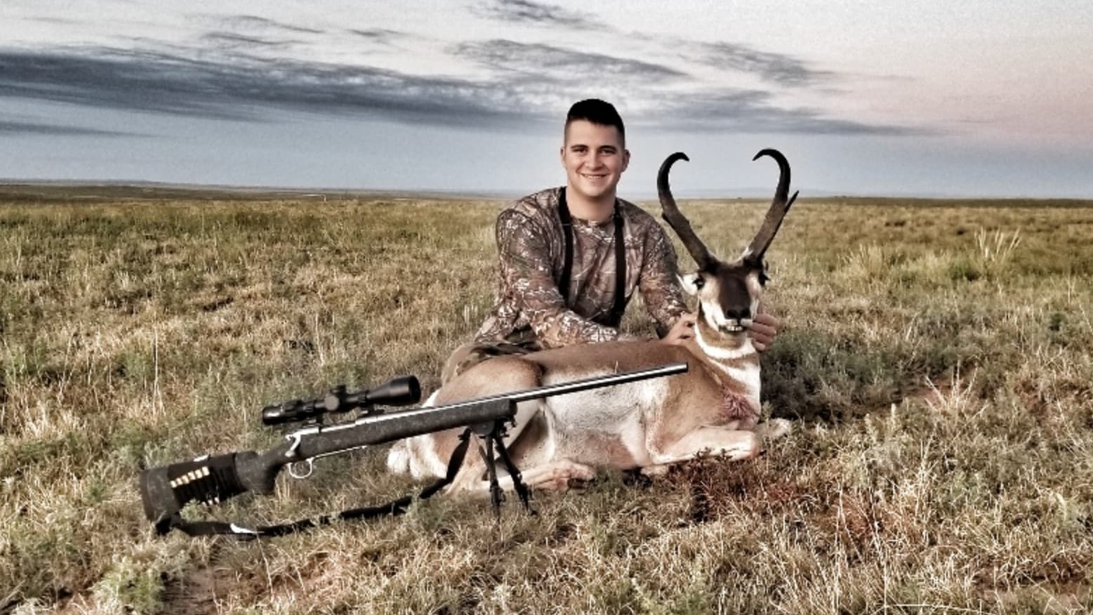 Photo 3 of guide Sierra Blanca Outfitters, 20+ years, uses Bow and Muzzleloader and Rifle, specializes in Antelope and Bear and Black Bear and Elk and Mountain Lion and Mule Deer and Turkey, skilled in Calling and Decoys and Ground Blind and Hunting with Dogs and Run and Gun and Spot and Stalk and Still Hunting