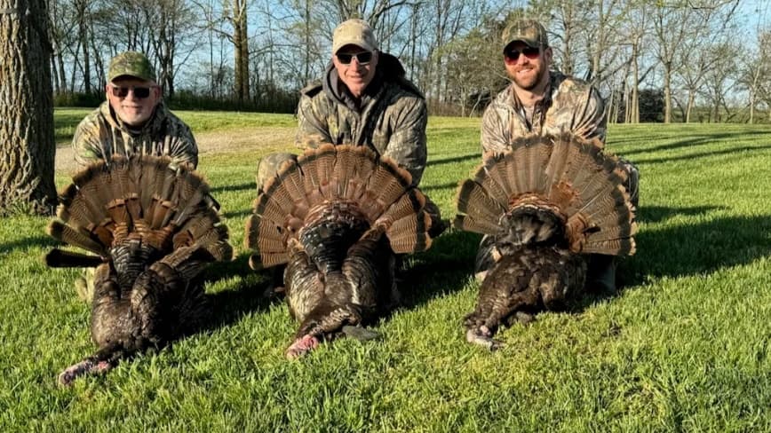 Photo 4 of guide Old School Guide Service, 20+ years, uses Bow and Crossbow and Muzzleloader and Rifle and Shotgun, specializes in Deer and Turkey, skilled in Calling and Decoys and Ground Blind and Run and Gun and Stand Hunting