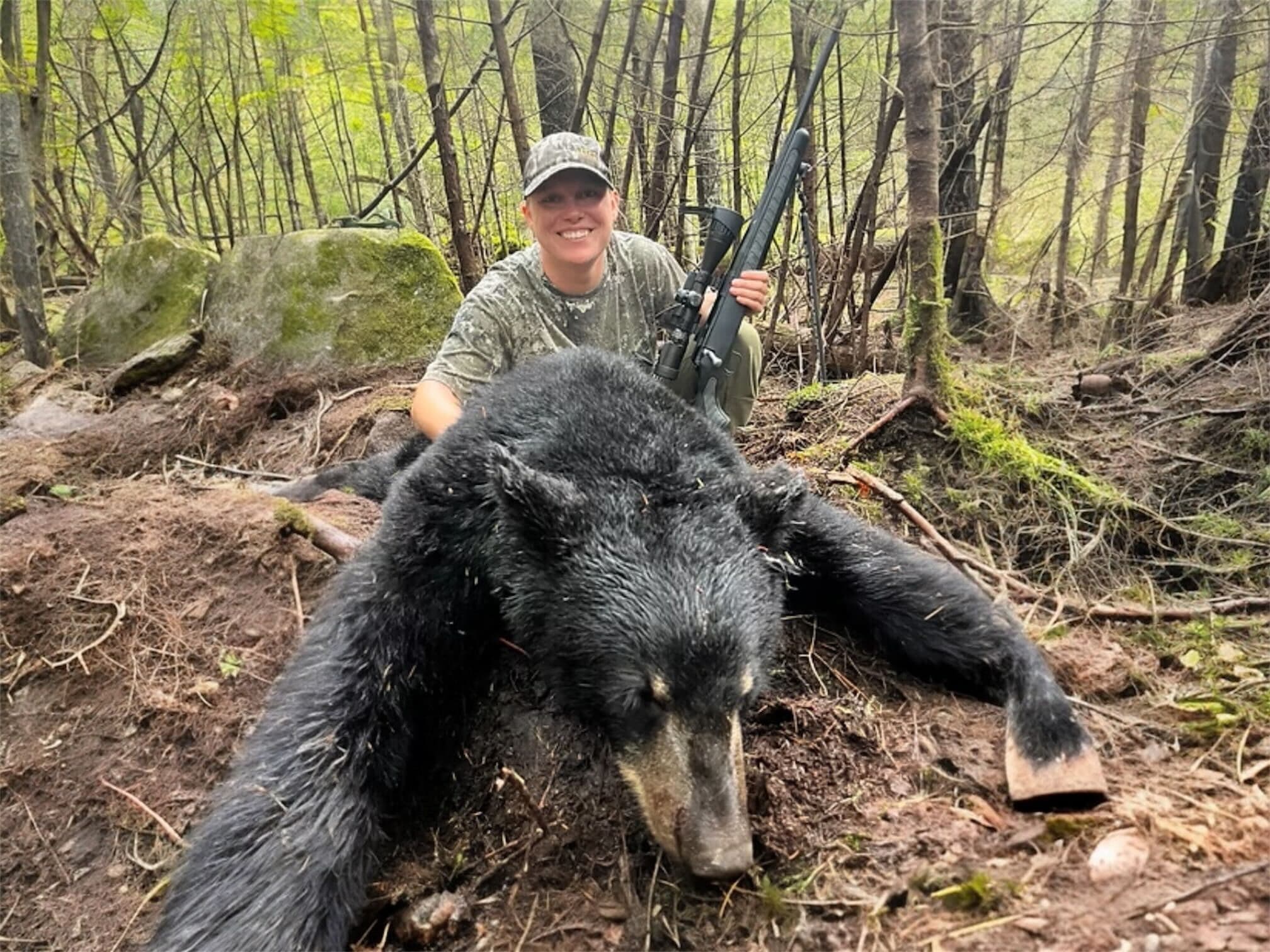 Photo 4 of guide Schanz's Guide Service, 20+ years, uses Rifle, specializes in Bear and Deer and Moose and Turkey, skilled in Baiting and Hunting with Dogs and Spot and Stalk and Tracking