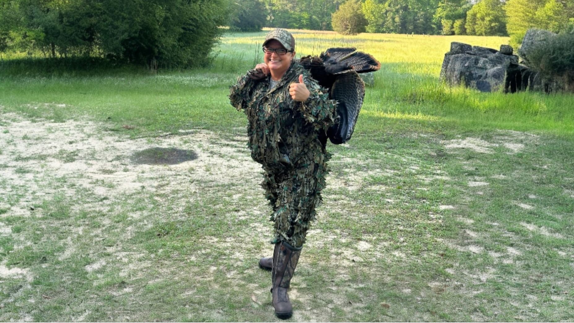 Photo 8 of guide Alabama's Whetstone Plantation, 20+ years, uses Bow and Crossbow and Rifle and Shotgun, specializes in Deer and Turkey, skilled in Baiting and Calling and Ground Blind and Run and Gun and Stand Hunting